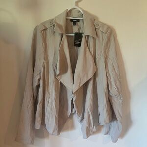 Torrid Women's Light Tan Trench Blazer